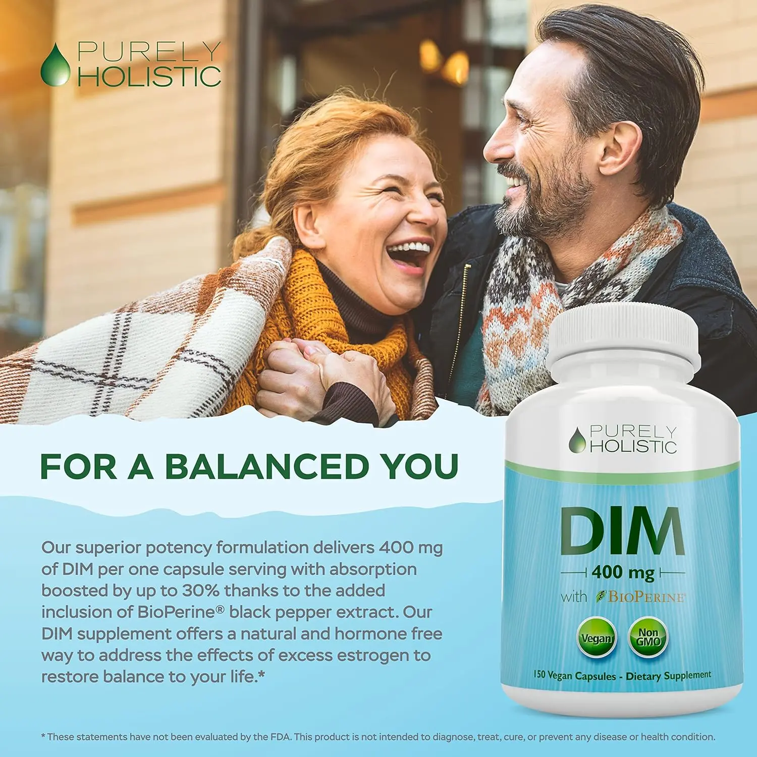 Purely Holistic Dim 400mg Capsules